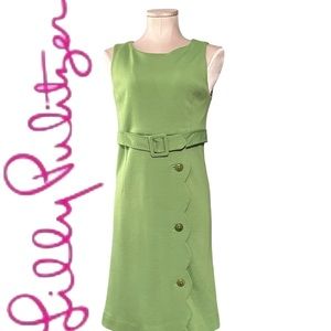 Lilly Pulitzer White Label green dress in size 6. Absolutely beautiful. Vintage